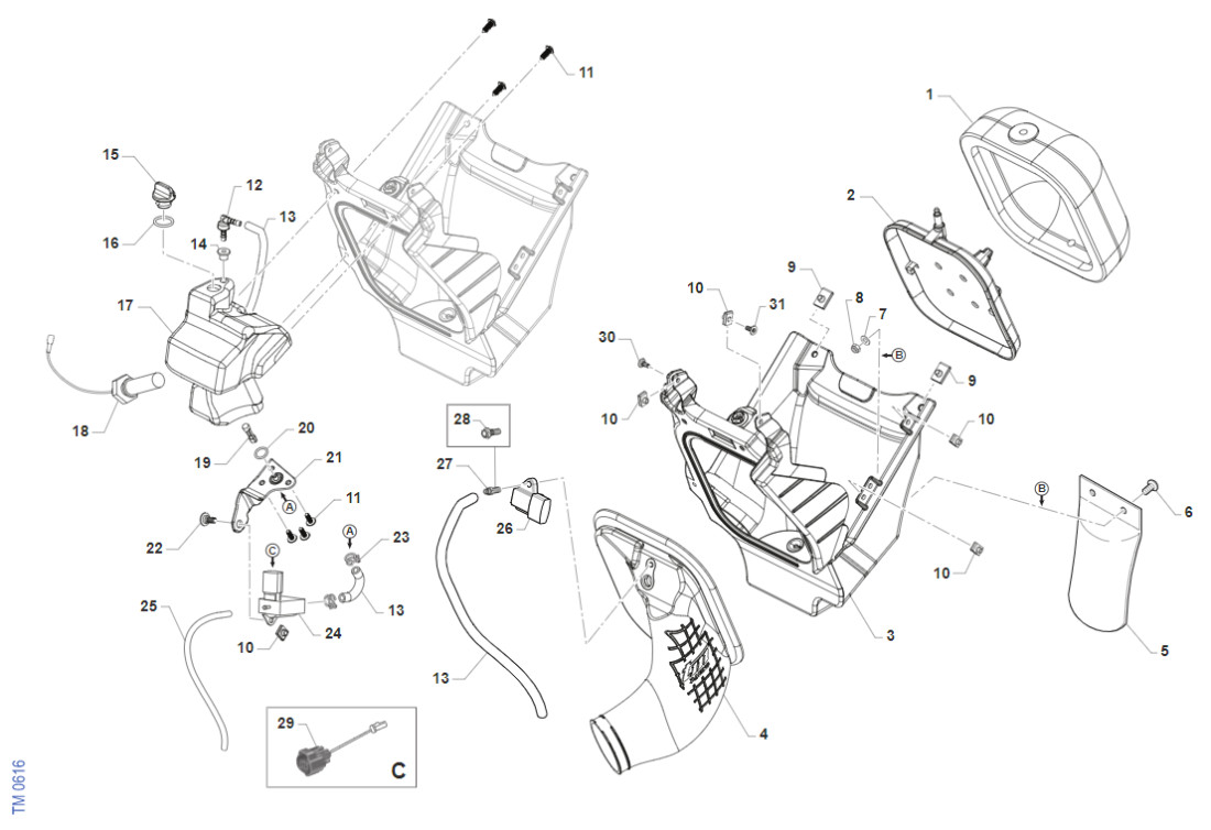 FILTRE A AIR LUBRIFICATION