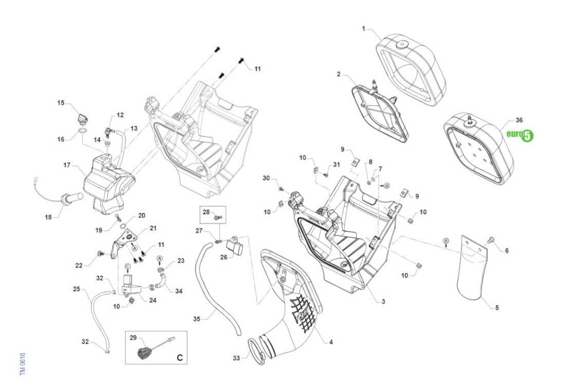 FILTRE A AIR LUBRIFICATION