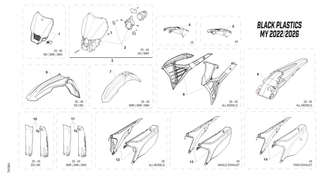 PLASTIQUES NOIRS 22/26