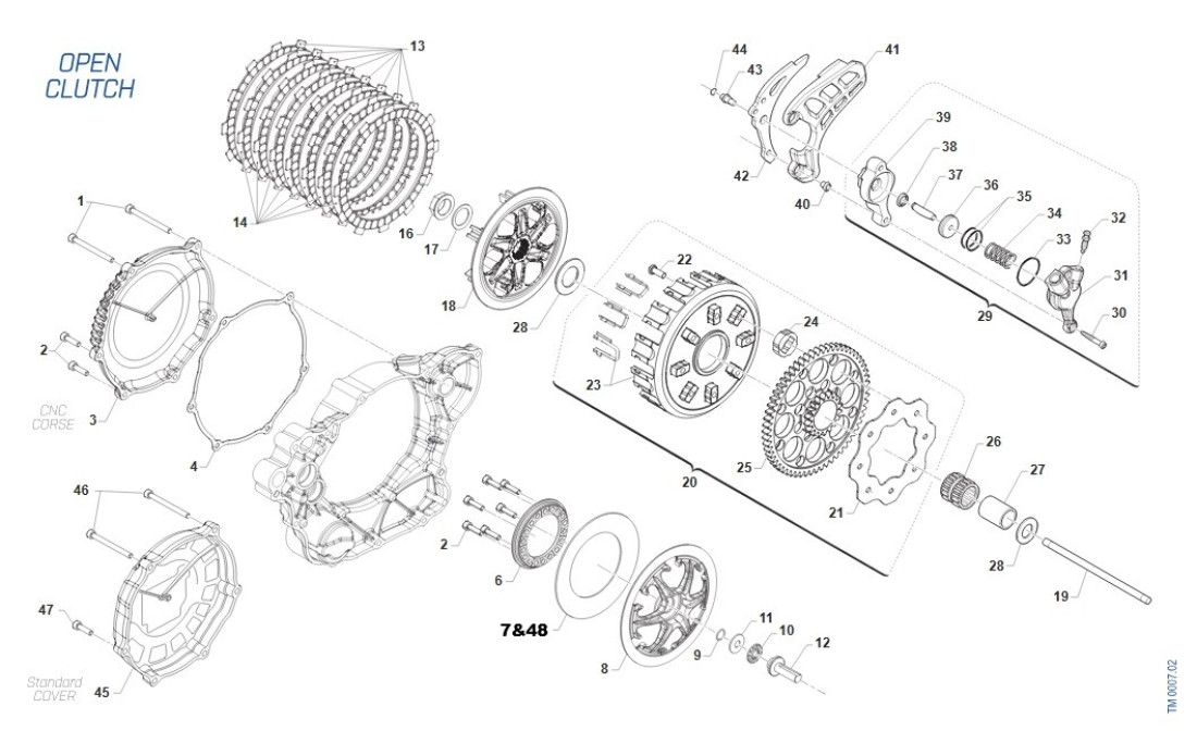 EMBRAYAGE OPEN CLUTCH