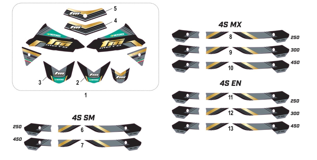 KIT ADHESIF BLACK 4T