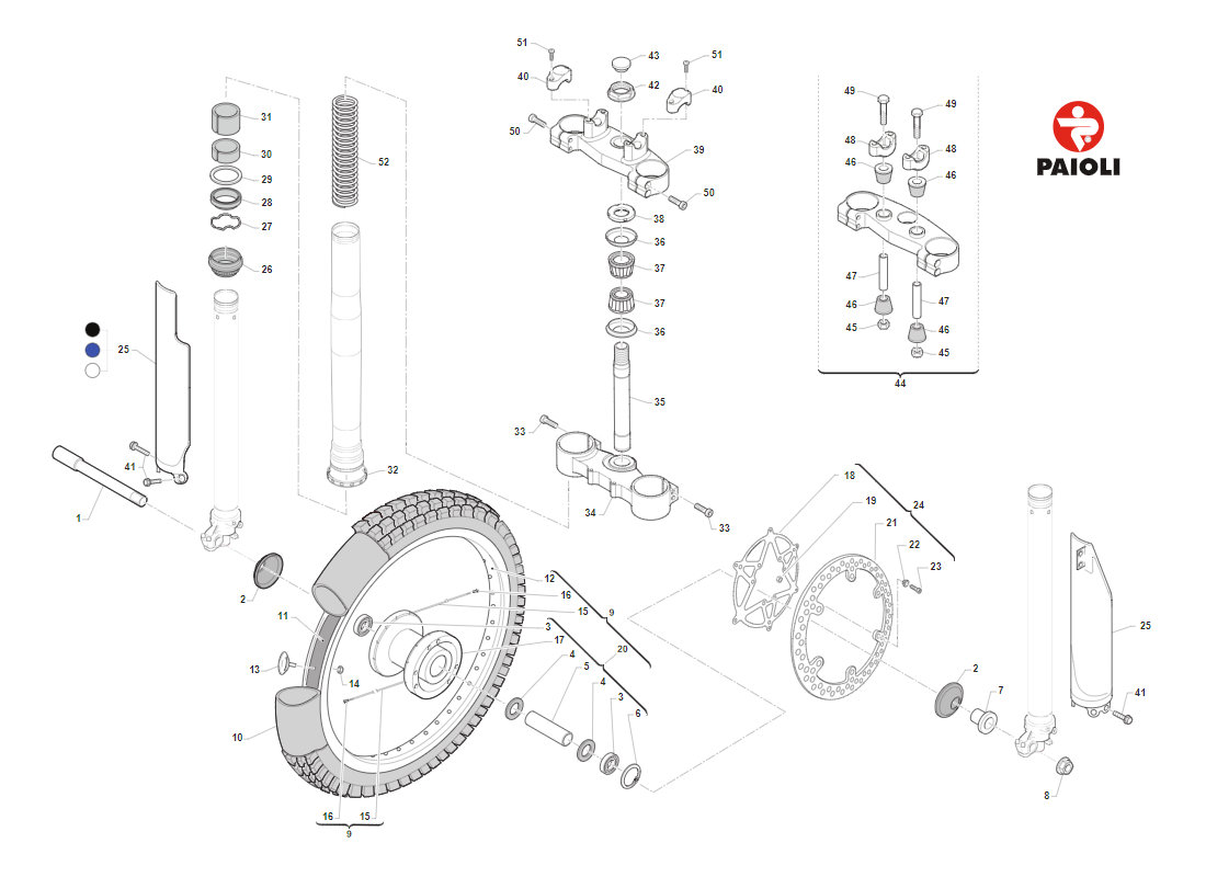 FOURCHE PAIOLI ROUE AV