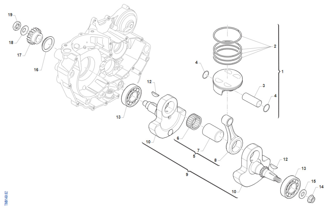 EMBIELLAGE DEMARREUR